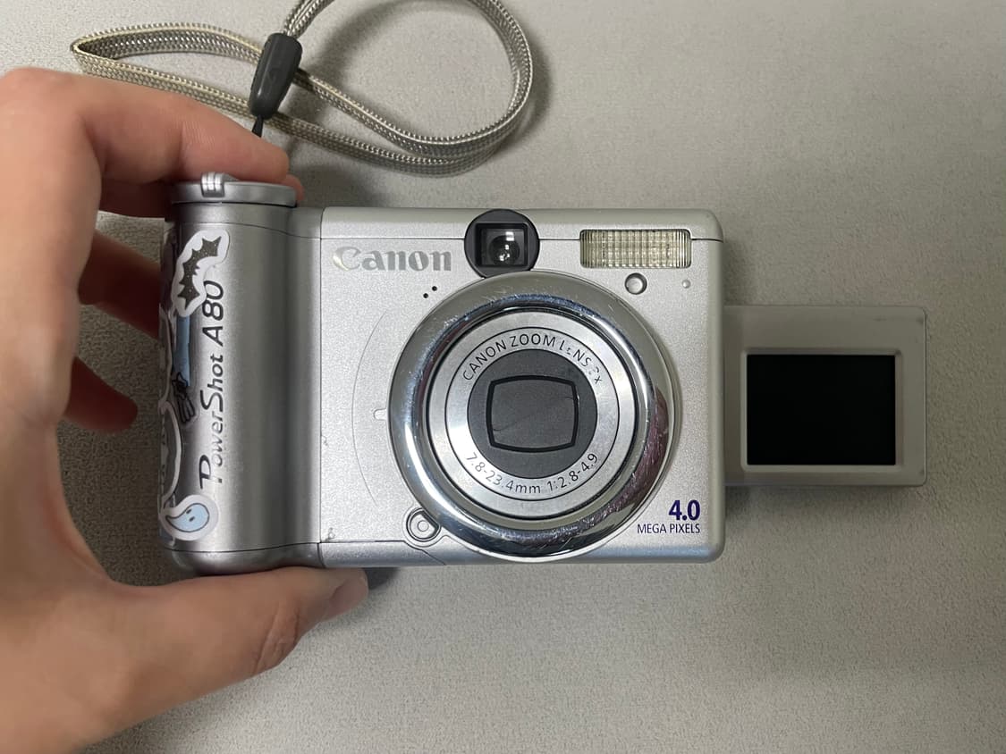 Canon powershot a80 상품이미지1