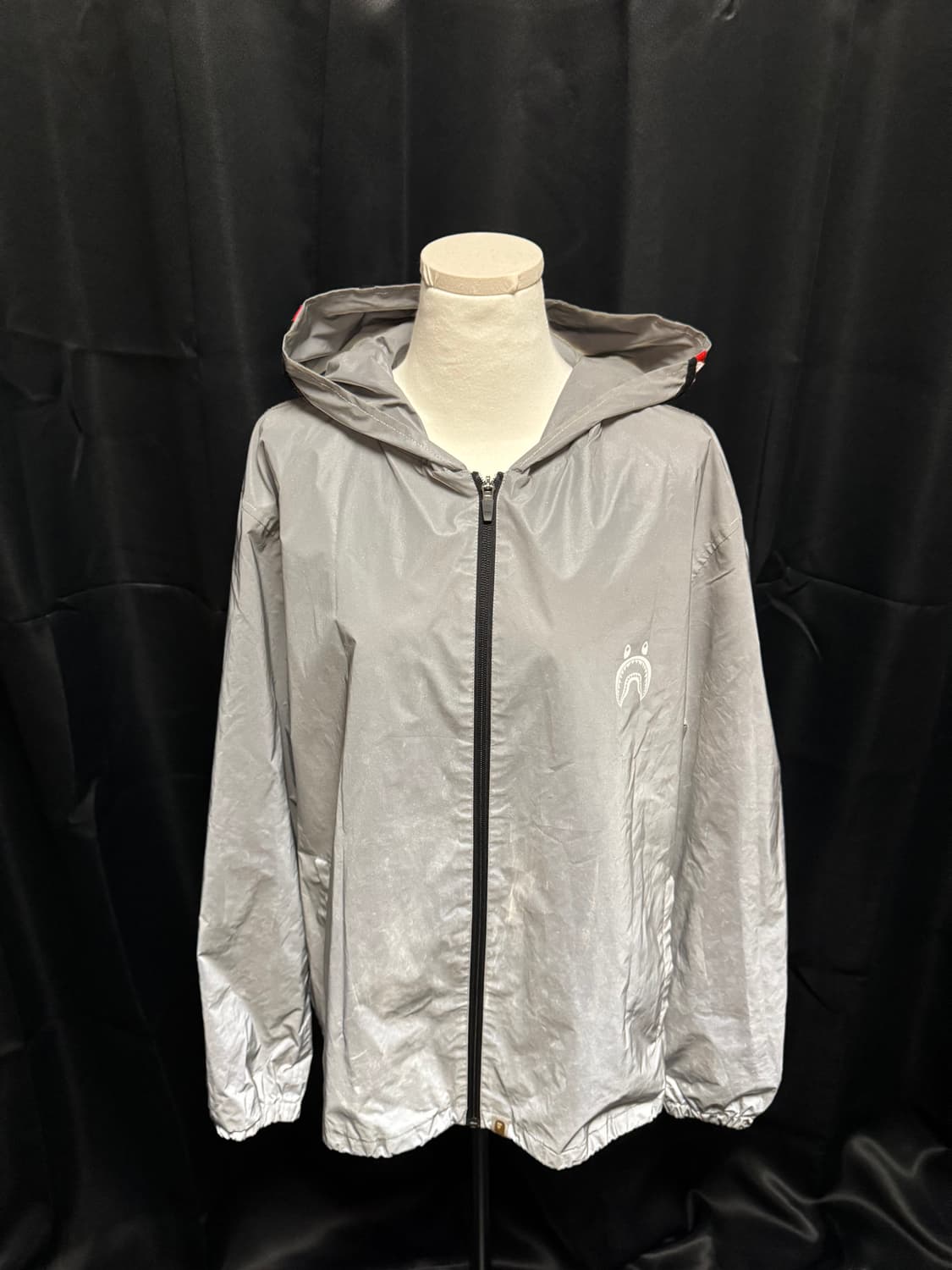 (실버) 베이프 리플렉터 샤크자켓 #bape #바람막이 #샤크 #스카치 상품이미지5