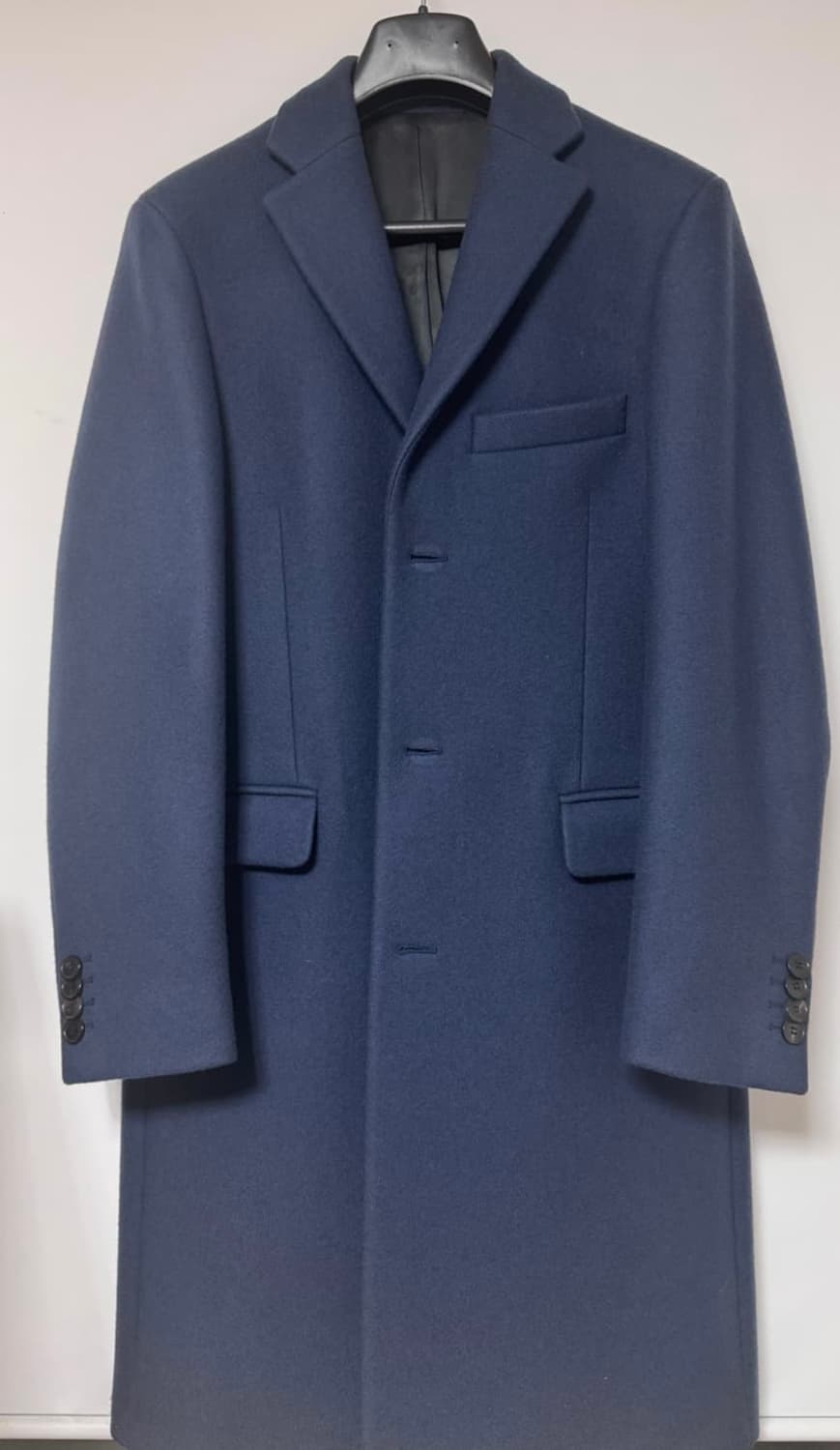 [50] 아크네 스튜디오 가렛 코트 네이비 (실착 5회 미만) 상품이미지1