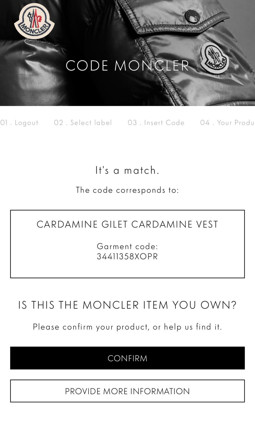 [당일출고,3사이즈] 몽클레어 카다민 패딩조끼 상품이미지9