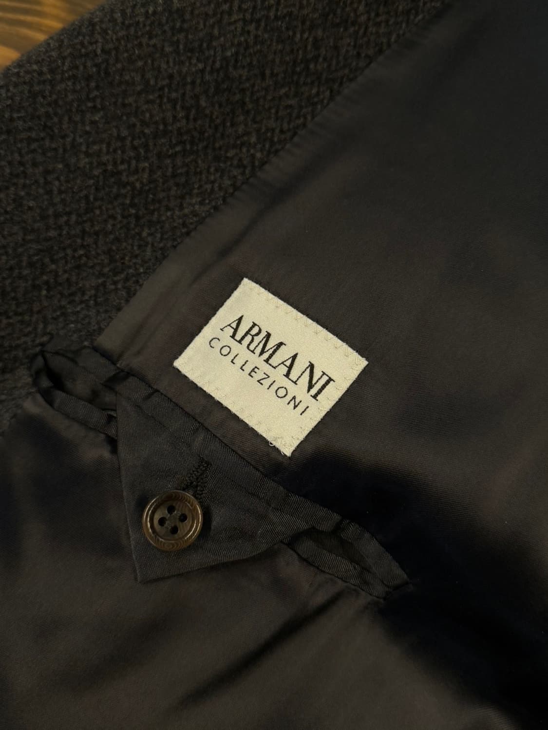 아르마니 꼴레지오니 체스터필드 코트 100~105 상품이미지4