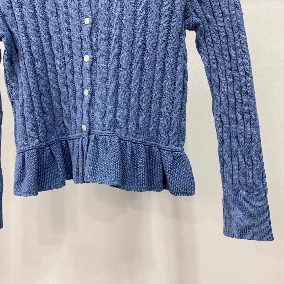 폴로 랄프로렌 신형 케이블 프릴 가디건 상품이미지4