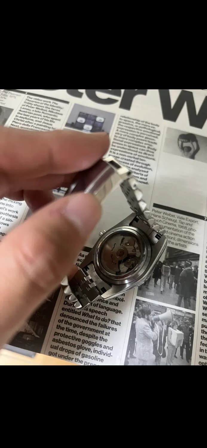 세이코 데이저스트 흑판 36mm 상품이미지3