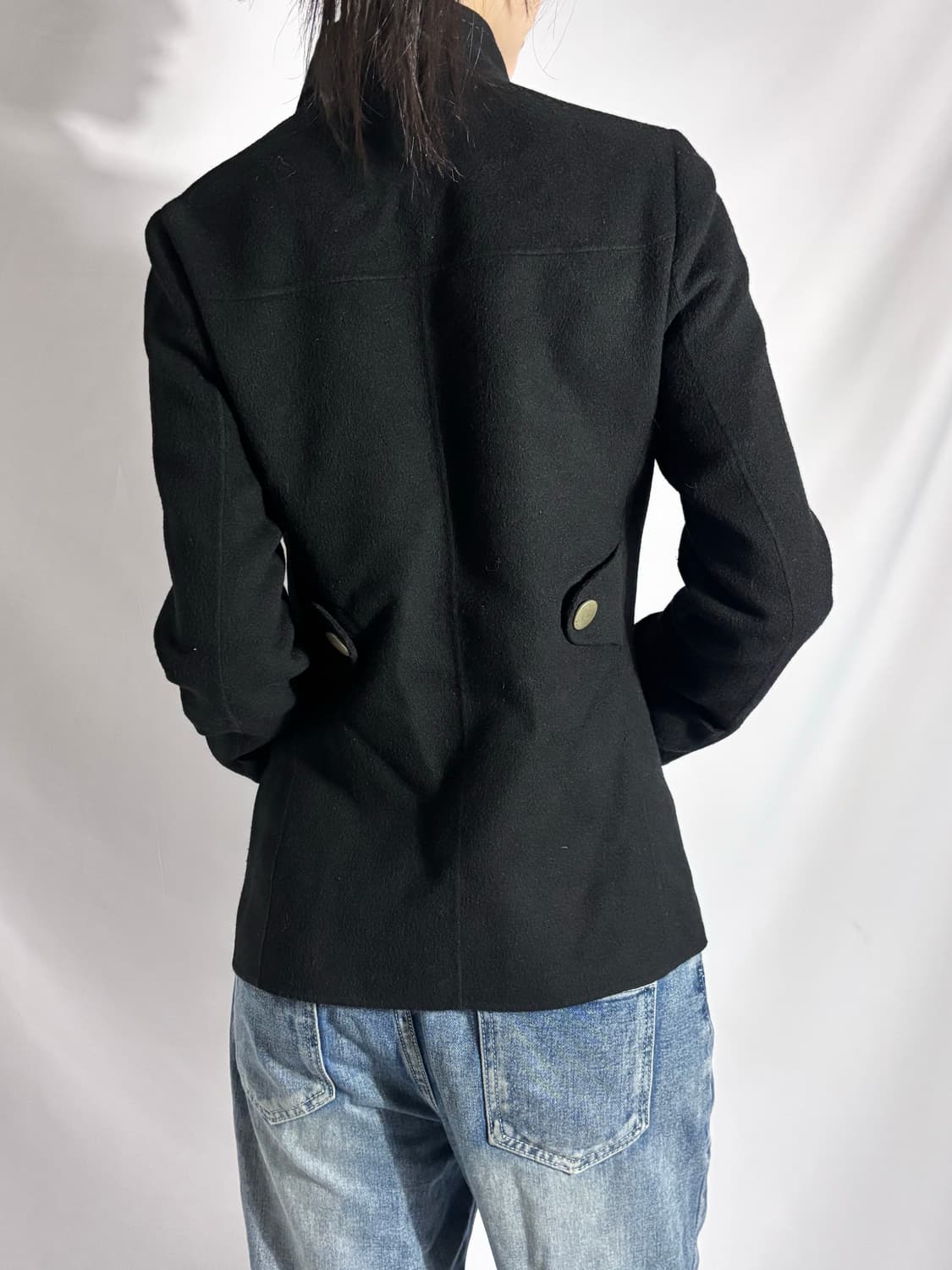 System Slim Double Breasted Coat 상품이미지3
