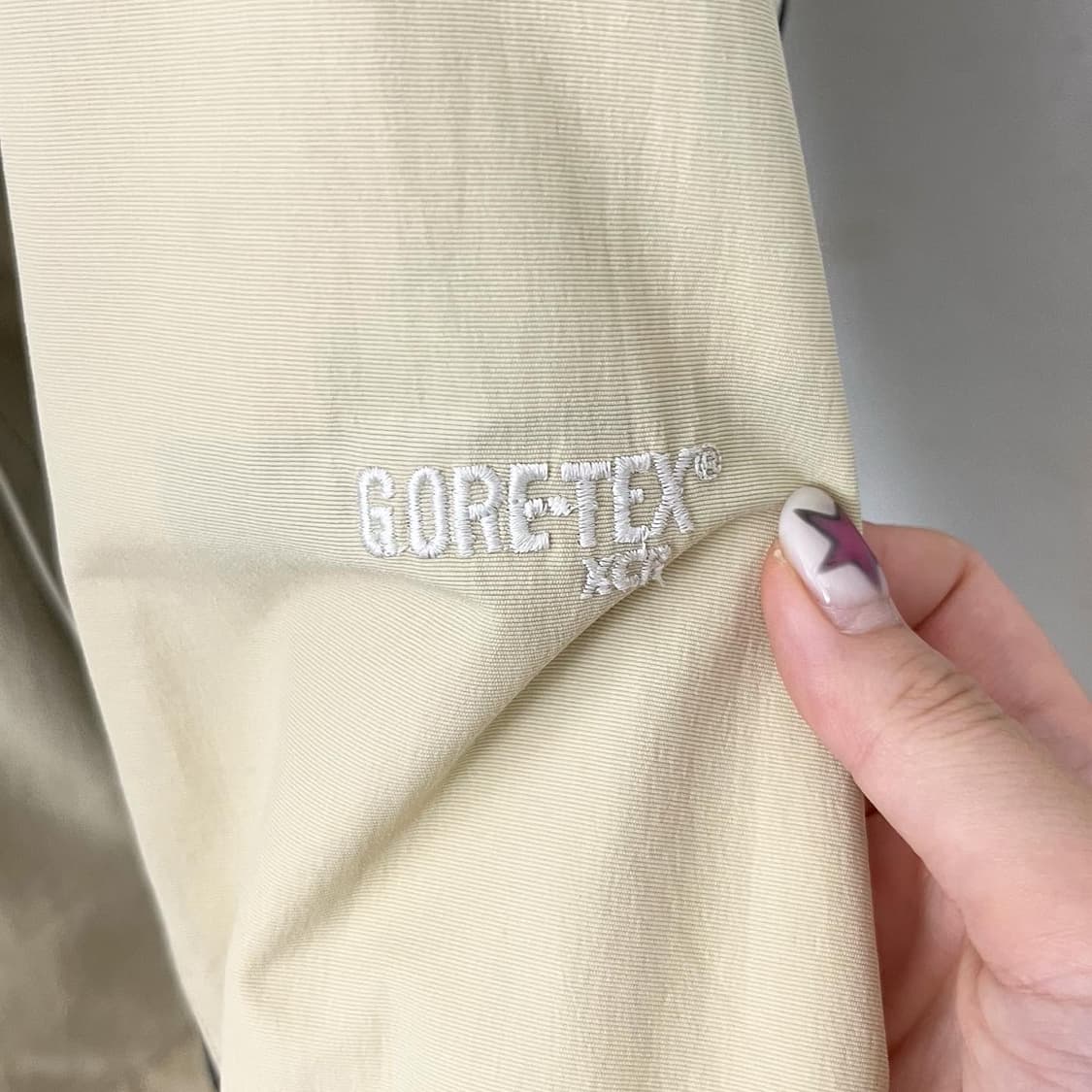 노스페이스 베이지 블랙 고어텍스 윈드브레이커 상품이미지6