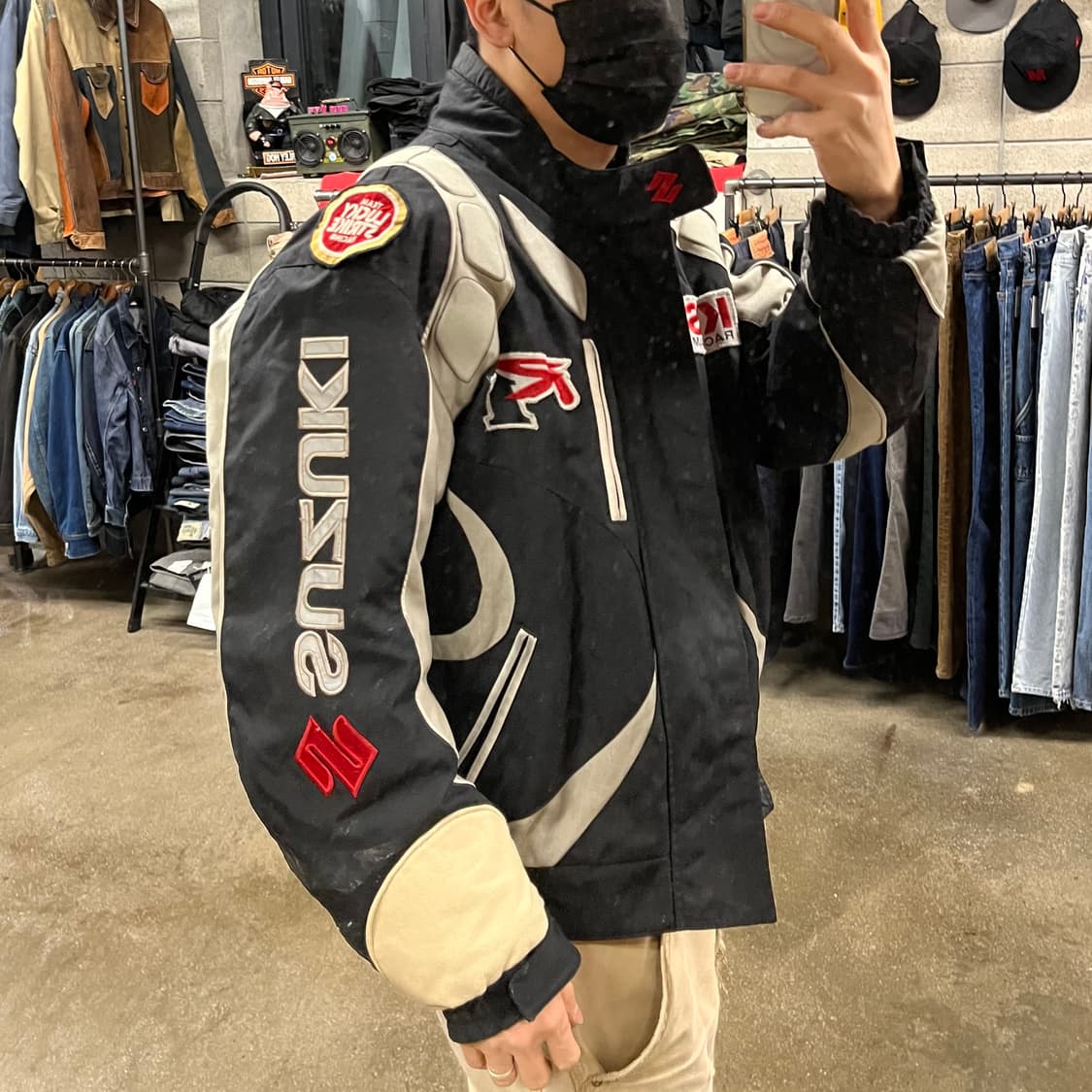 90s 스즈키 요시무라 레이싱 자켓 (110) 상품이미지10