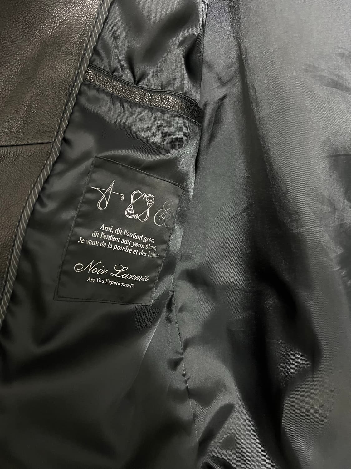 느와르 라르메스 가죽자켓 46 상품이미지2