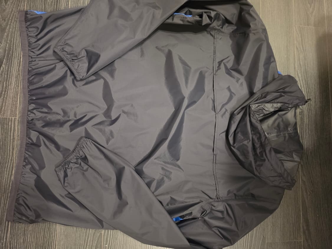 플레이 꼼데가르송 x 까웨 풀 집 자켓 블루 블랙 상품이미지3