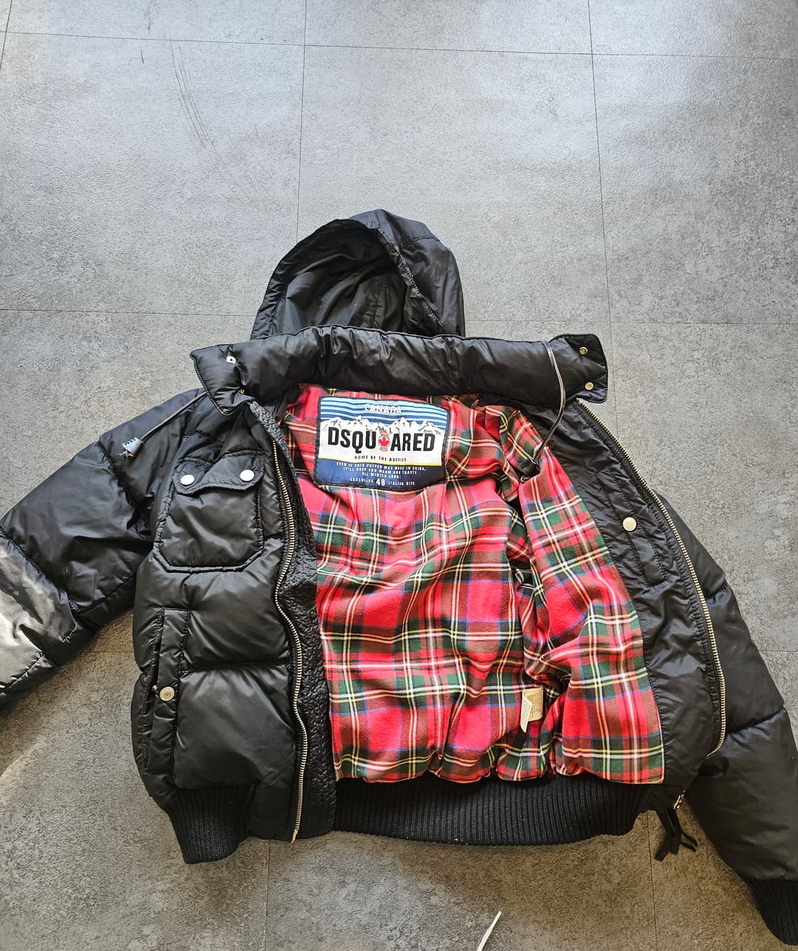 디스퀘어드2 08 콜마이너 구스다운 패딩 상품이미지3