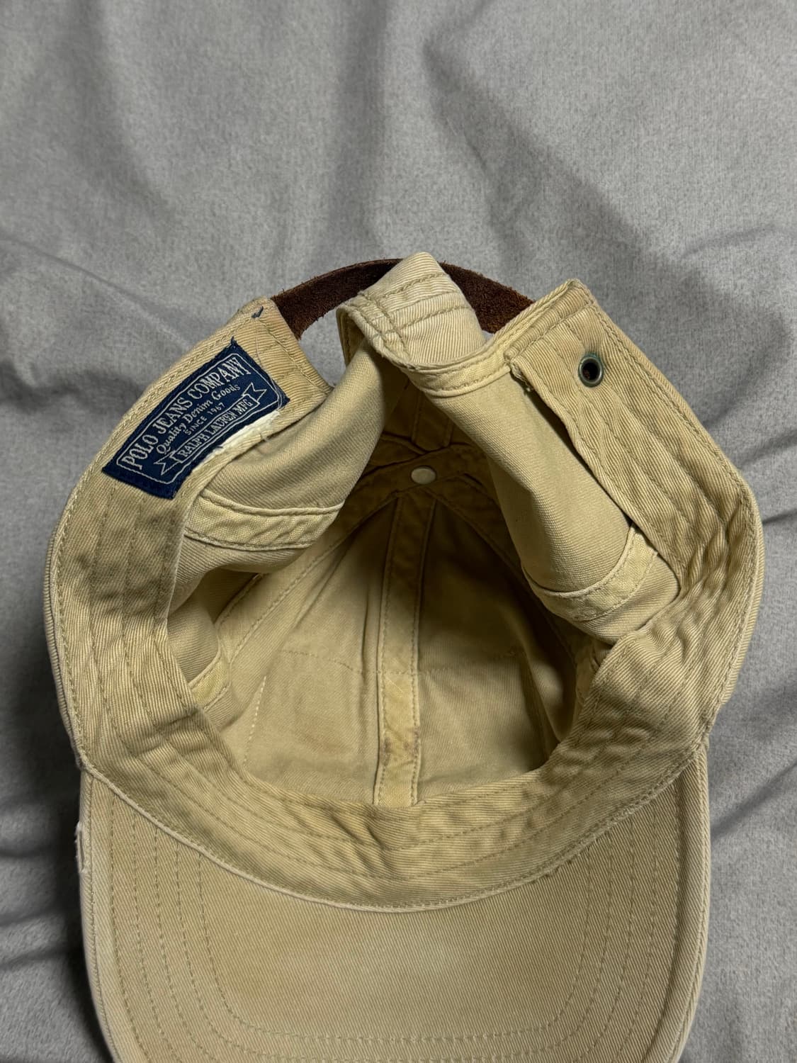 레어 빈티지 폴로진스 USA 플래그 패치 볼캡 상품이미지2