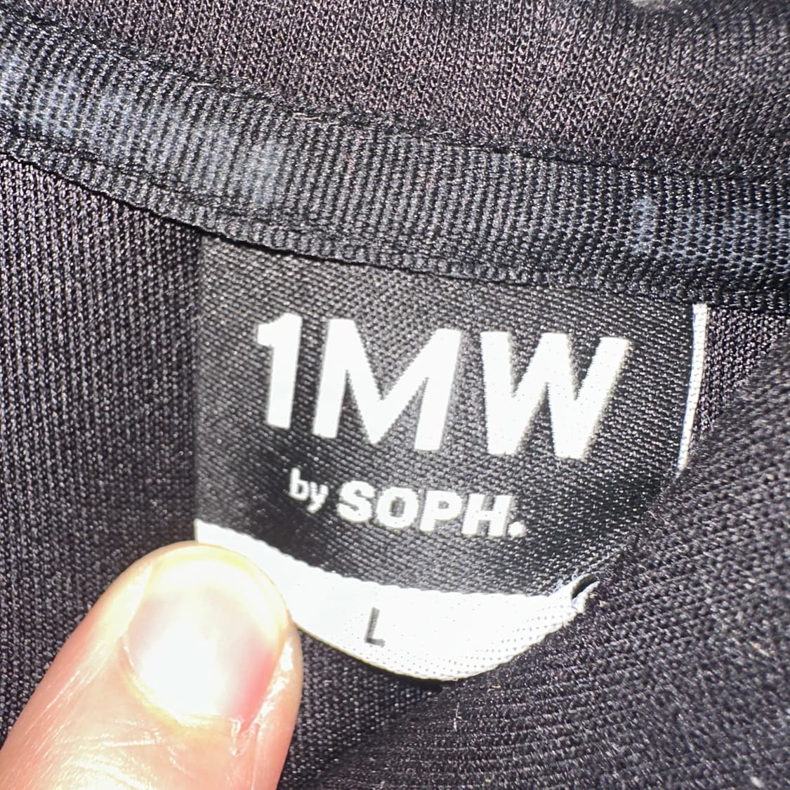 (L)1MW bySOPHxGU 폴리 후드티 상품이미지3