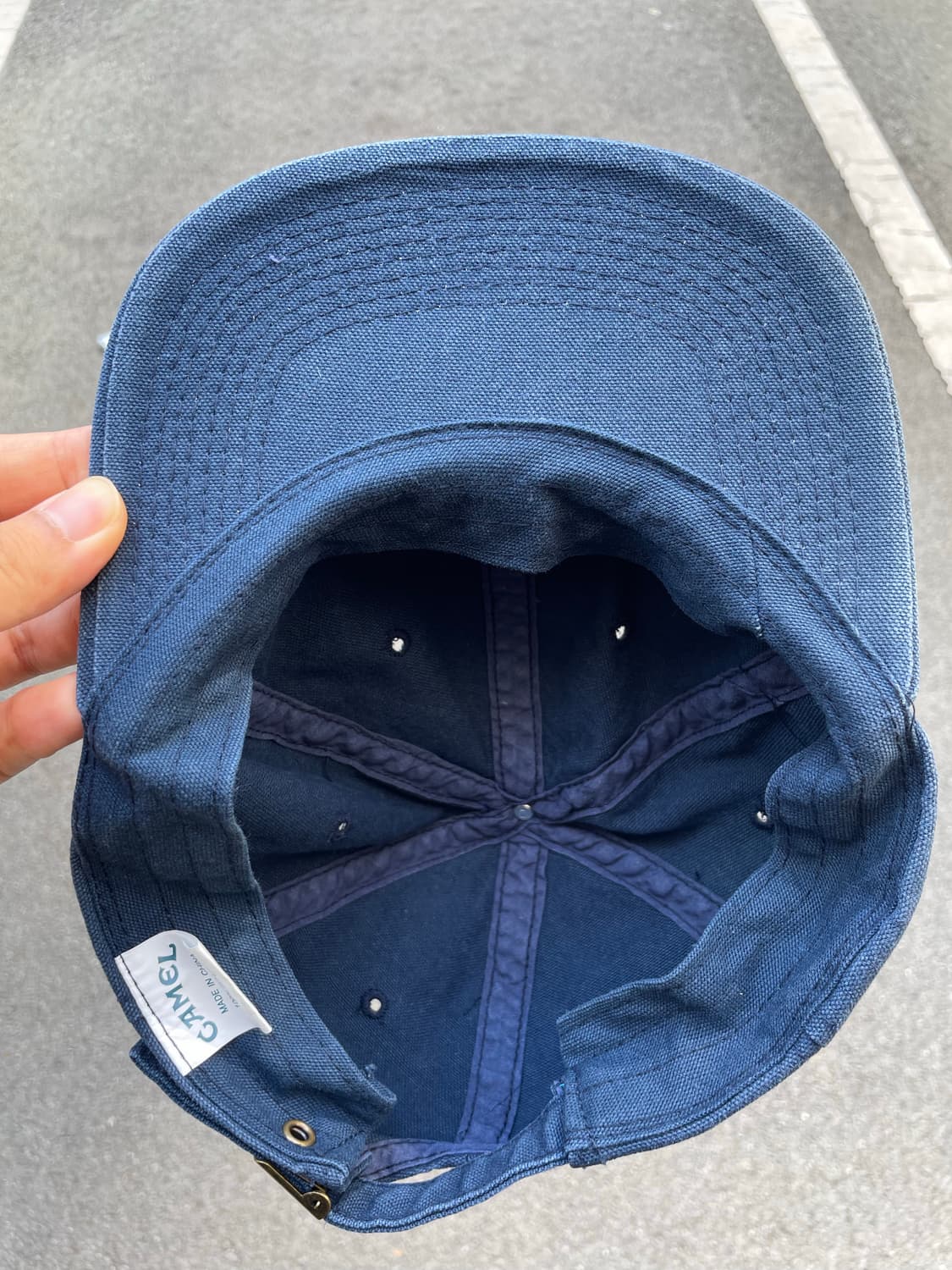 빈티지 카멜캡 faded camel cap 상품이미지4