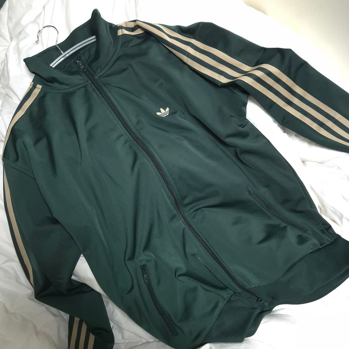 아디다스 오리지널스 베켄바우어 트랙 자켓 쉐도우 그린   상품이미지2