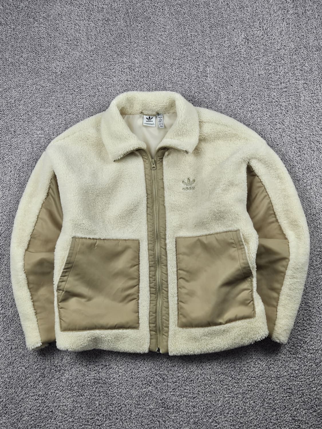 아디다스 파이어버드 배색 플리스 집업 자켓 ( S ) / 10206  상품이미지1