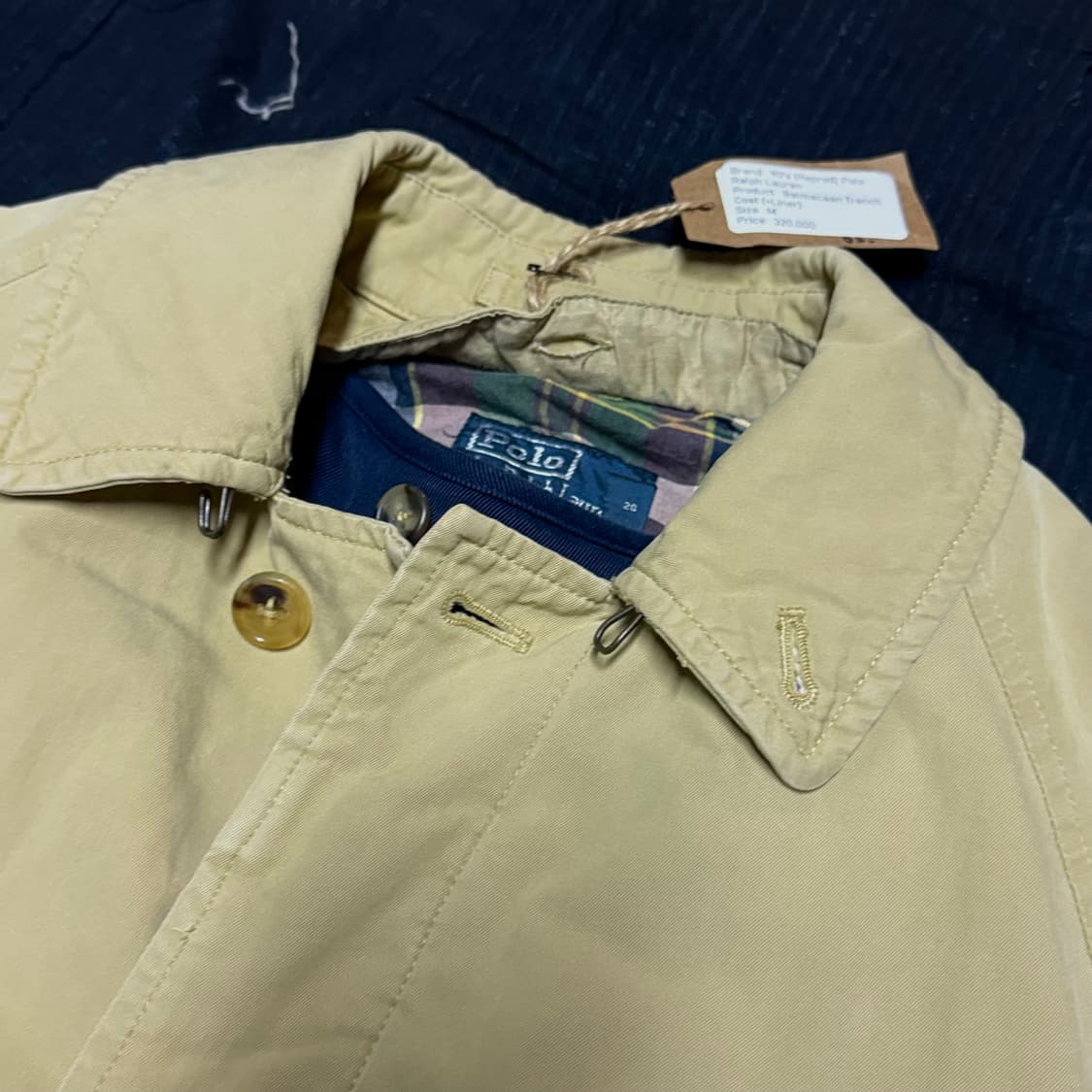 폴로 랄프로렌 발마칸 코트 M 상품이미지2