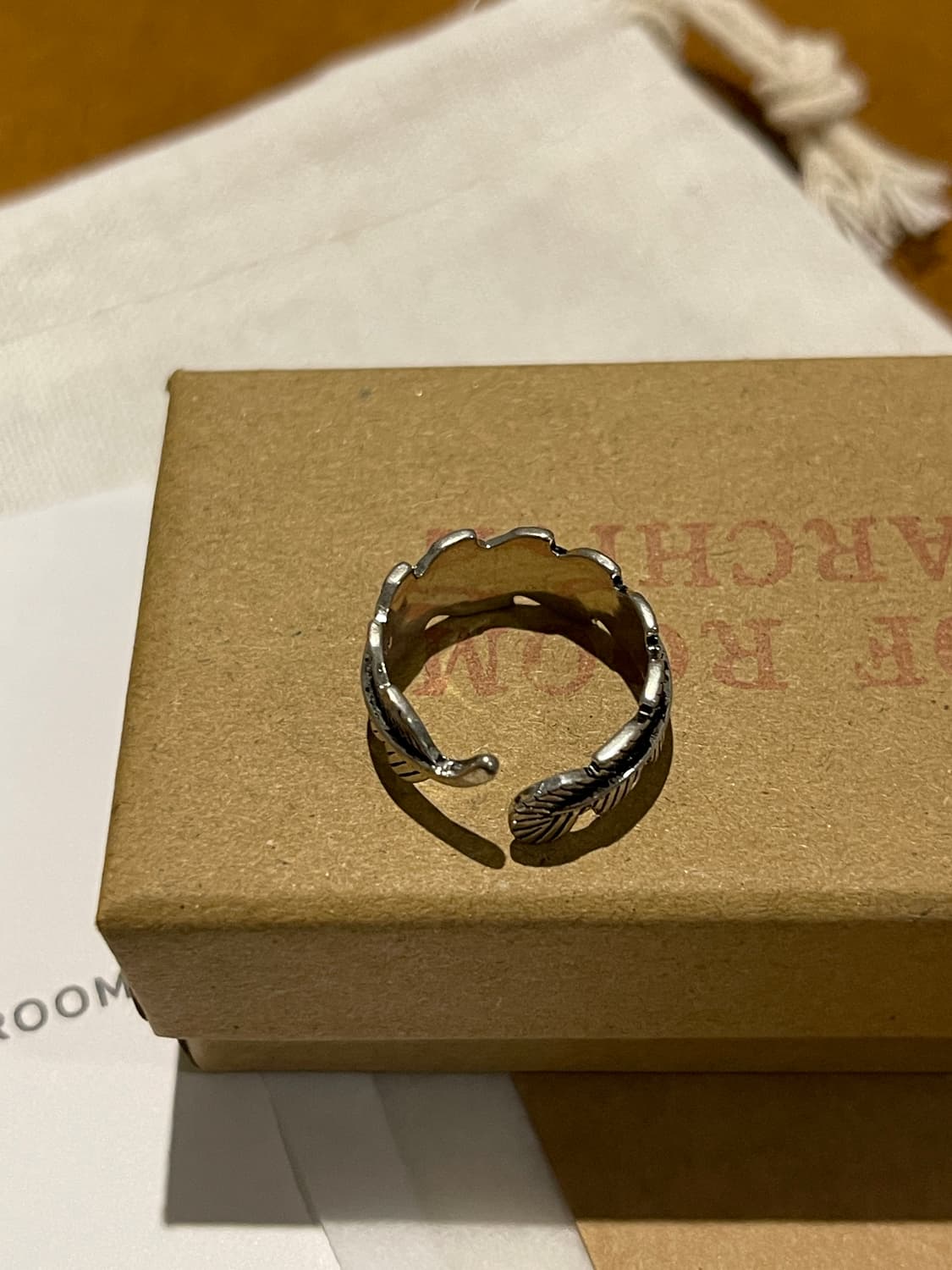 FEATHER VINTAGE RING 상품이미지4
