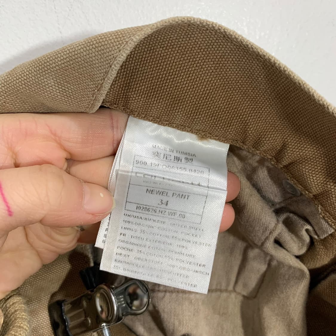 칼하트 워크 치노팬츠 상품이미지6