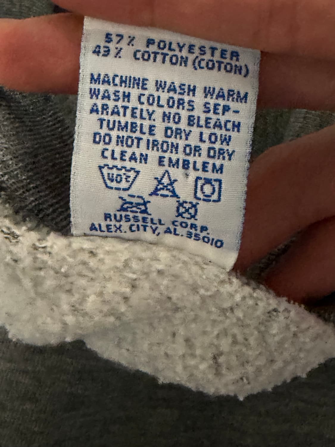 90s 빈티지 러셀 에슬레틱 스웻셔츠 맨투맨 상품이미지4