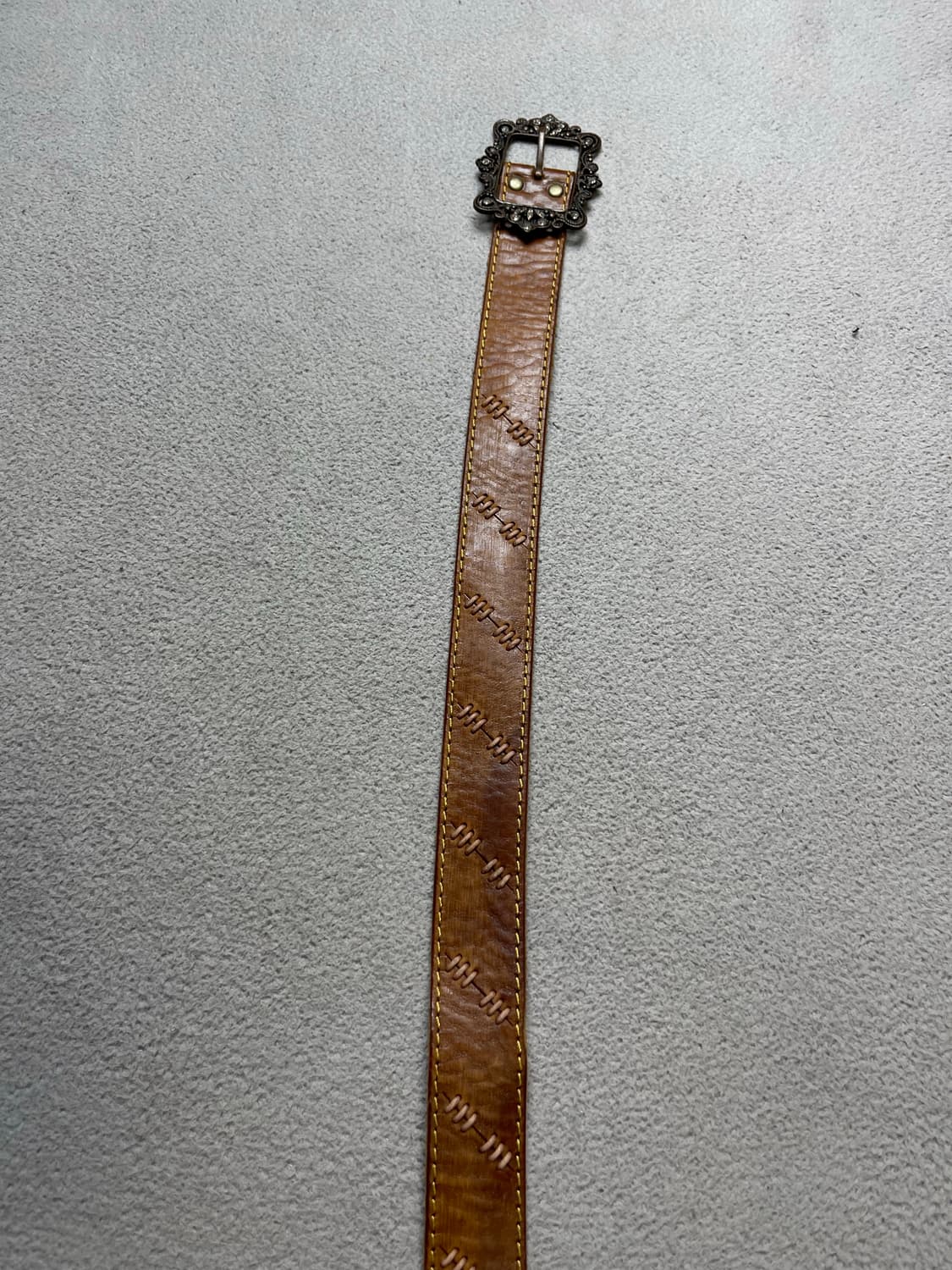 빈티지 소가죽벨트- 빈티지벨트 상품이미지3