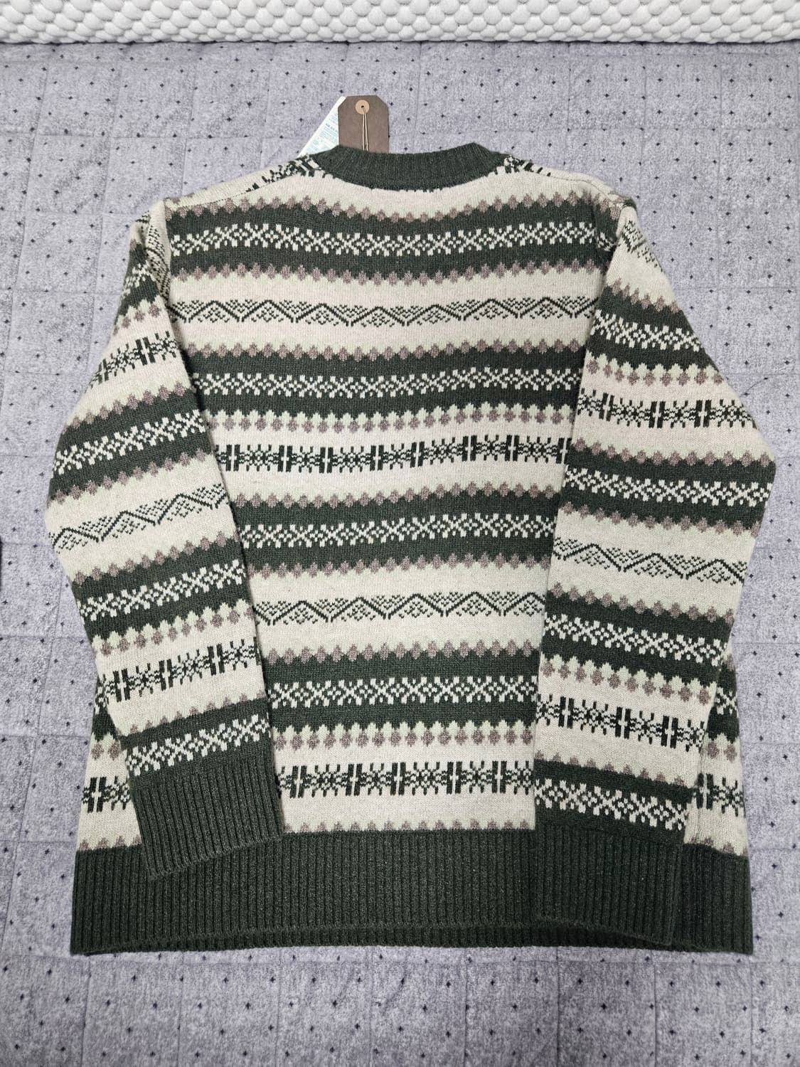 시리즈 페어아일 패턴 니트 상품이미지3