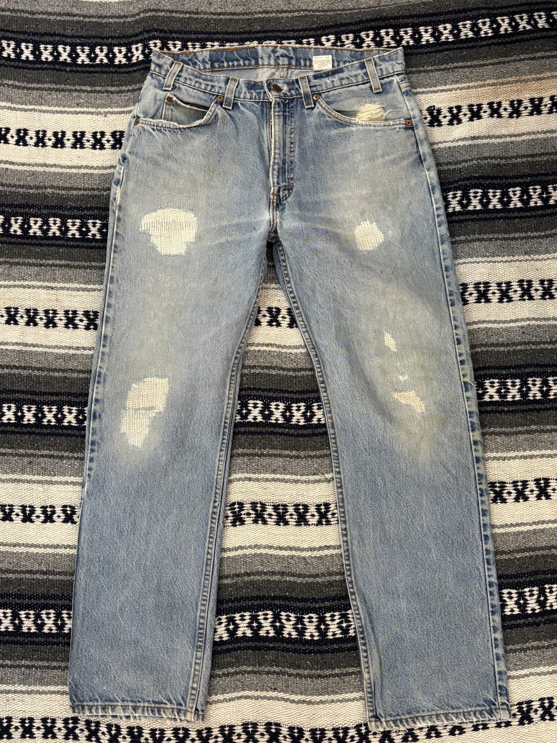 90‘s MADE IN USA 🇺🇸리바이스 505 레귤러핏 오렌지탭 상품이미지4