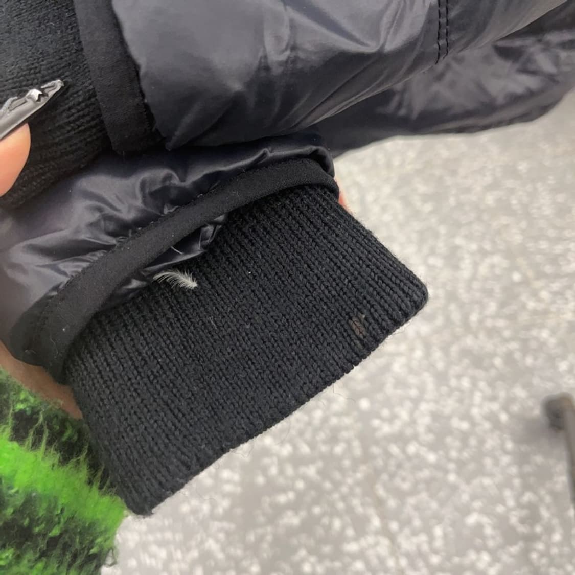 디젤 빈티지 모던락시크 덕다운 경량 패딩 M C08532 상품이미지7