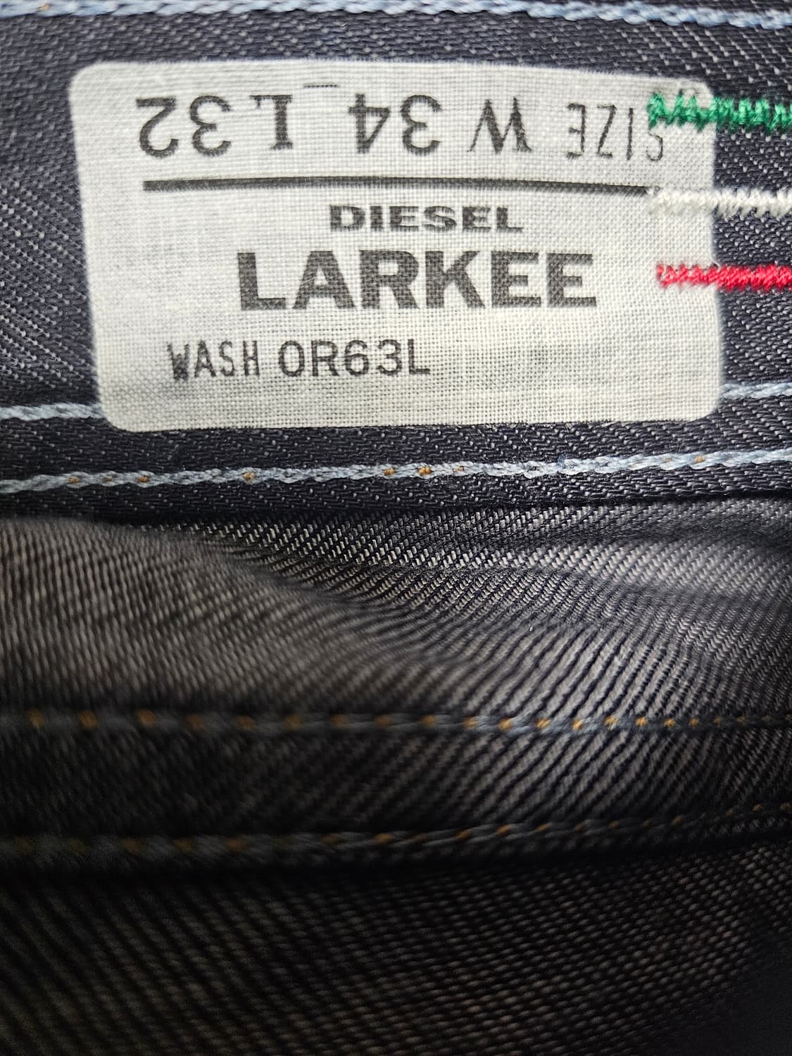 디젤 LARKEE 청바지 새상품 34 상품이미지3
