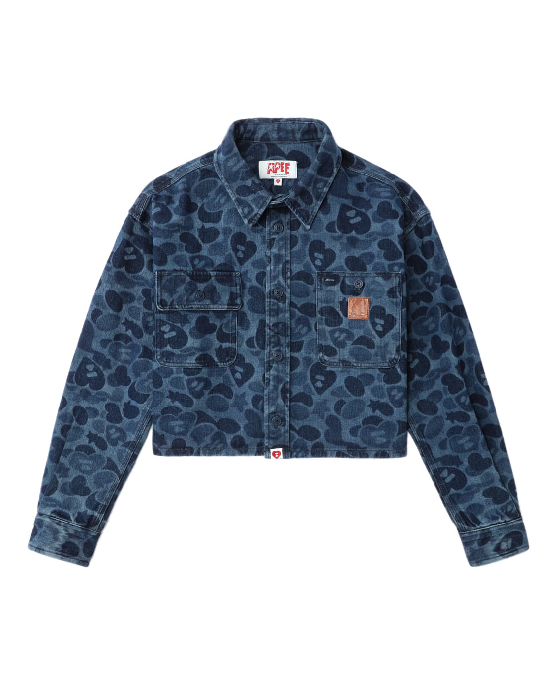 (오더) 베이프 APEE 25SS 카모 데님 자켓 상품이미지1
