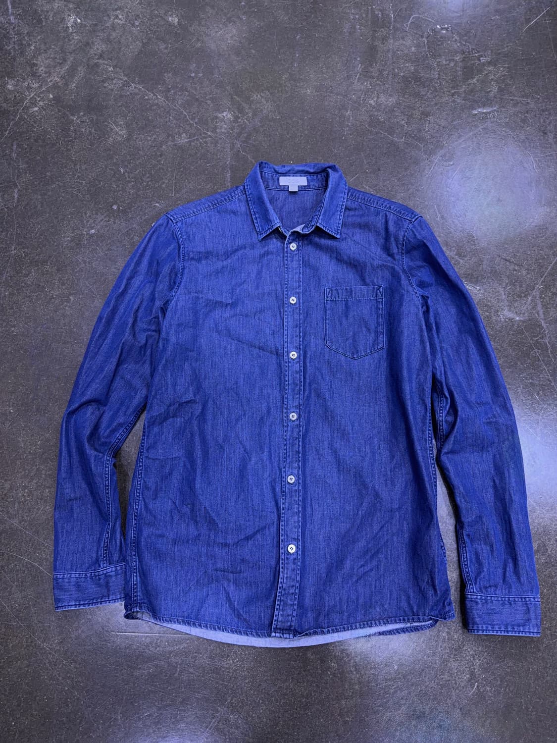 Cos 캐쥬얼 원포켓 데님셔츠 남방 S 상품이미지1