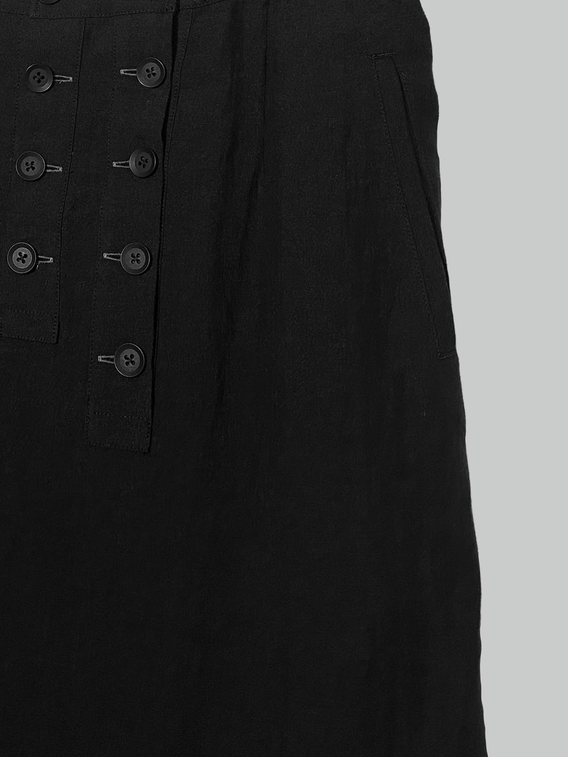 요지 야마모토 랩 스커트 상품이미지2