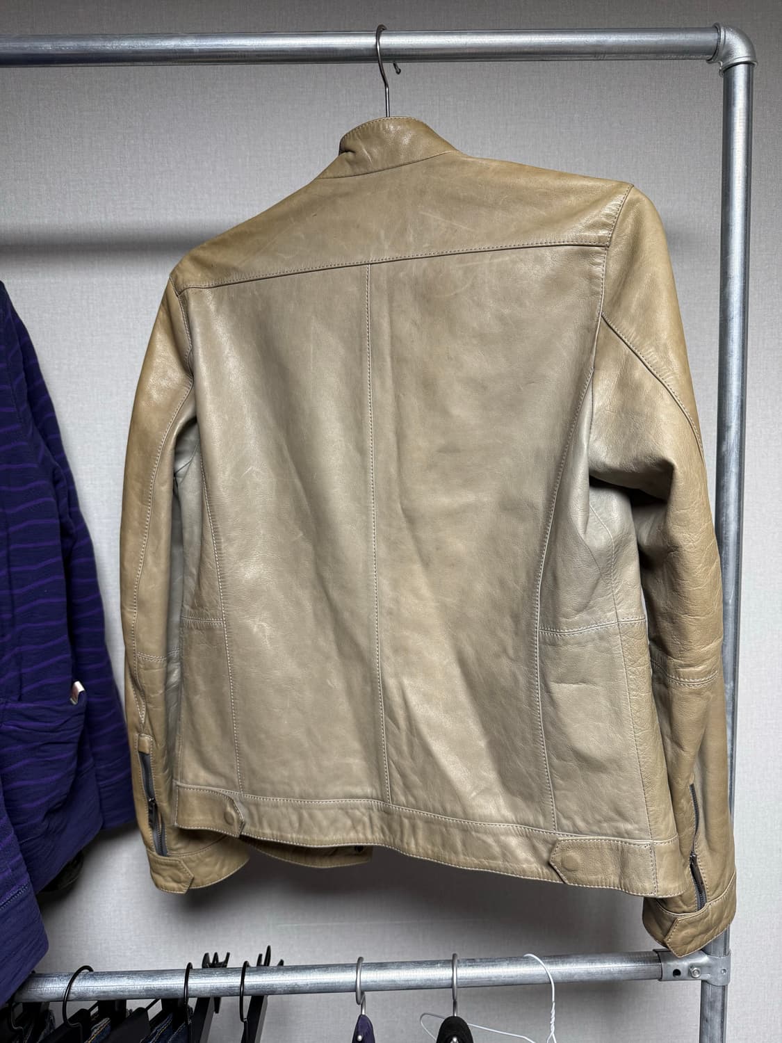 솔리드 옴므 양가죽 자켓 상품이미지2