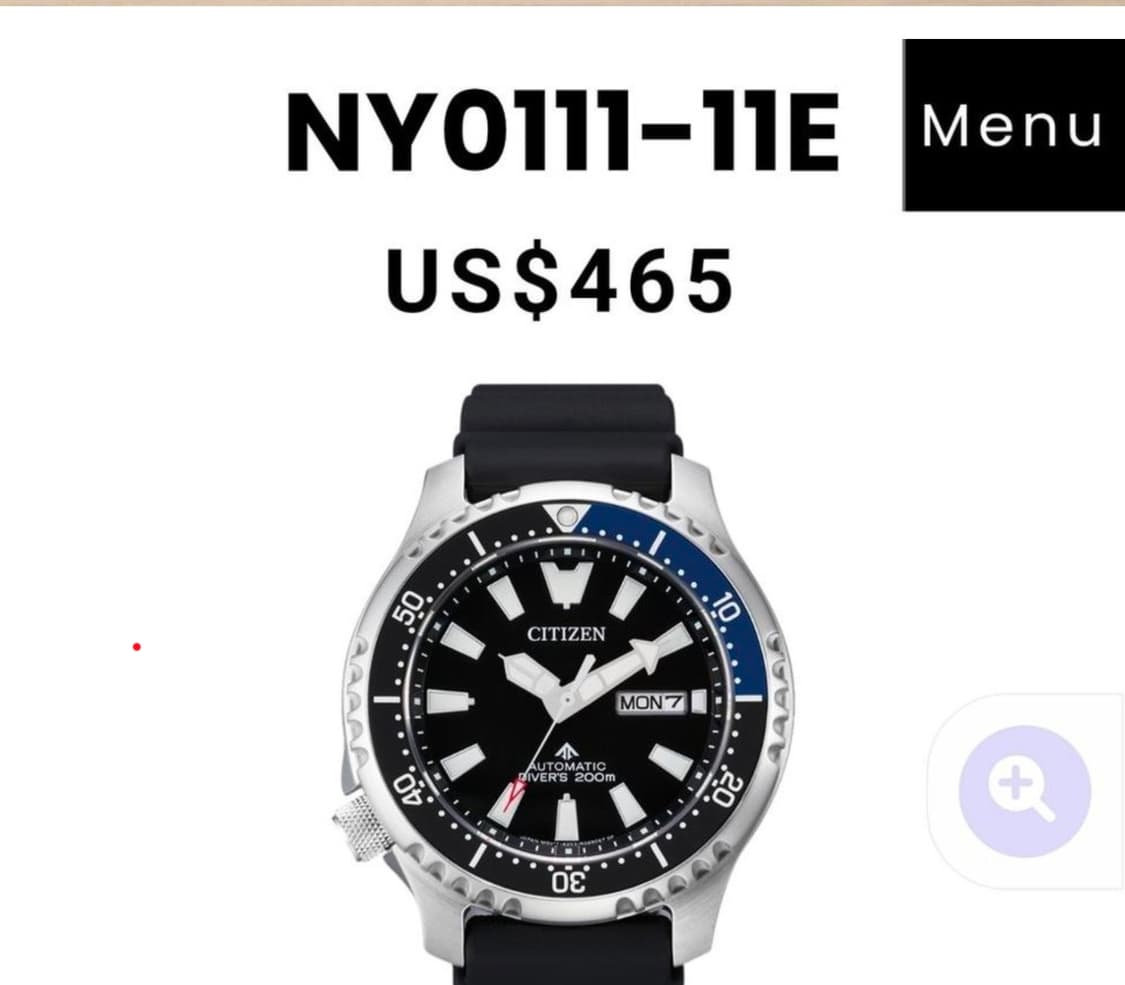 시티즌 (CITIZEN) 복어 프로마스터 오토메틱 다이버 시계 상품이미지9