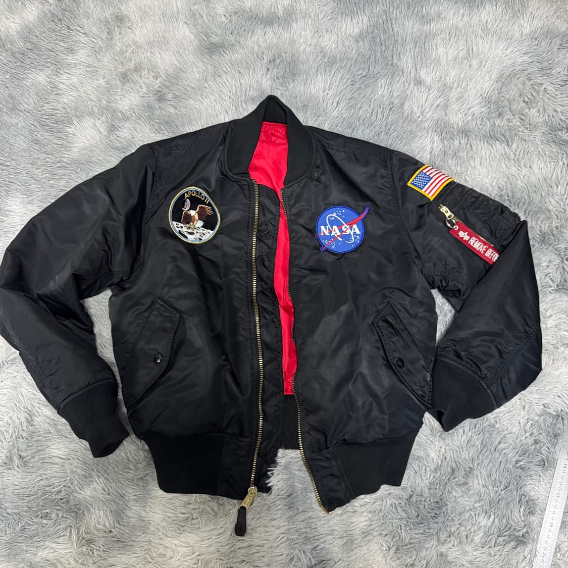 알파인더스트리 나사 Ma-1 M사이즈 상품이미지1