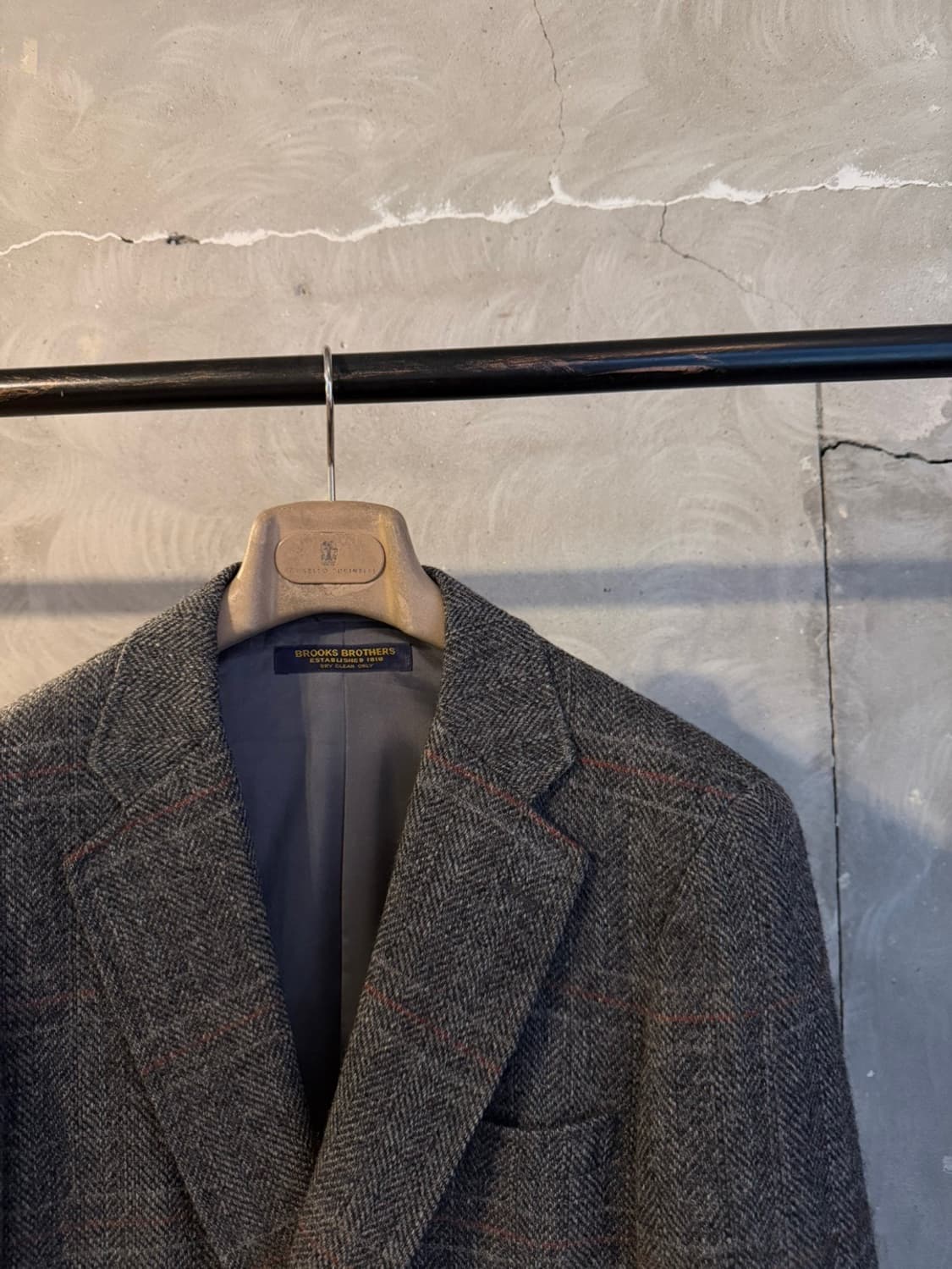 브룩스브라더스 헤링본 트위드 자켓 남성100 상품이미지3