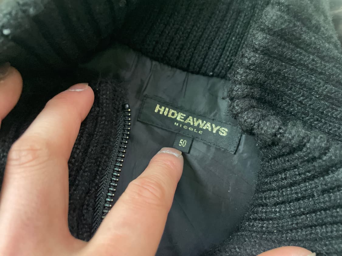 Hideway nicole  인서트 퀼팅 브라운 패딩 베스트 J03729 상품이미지5