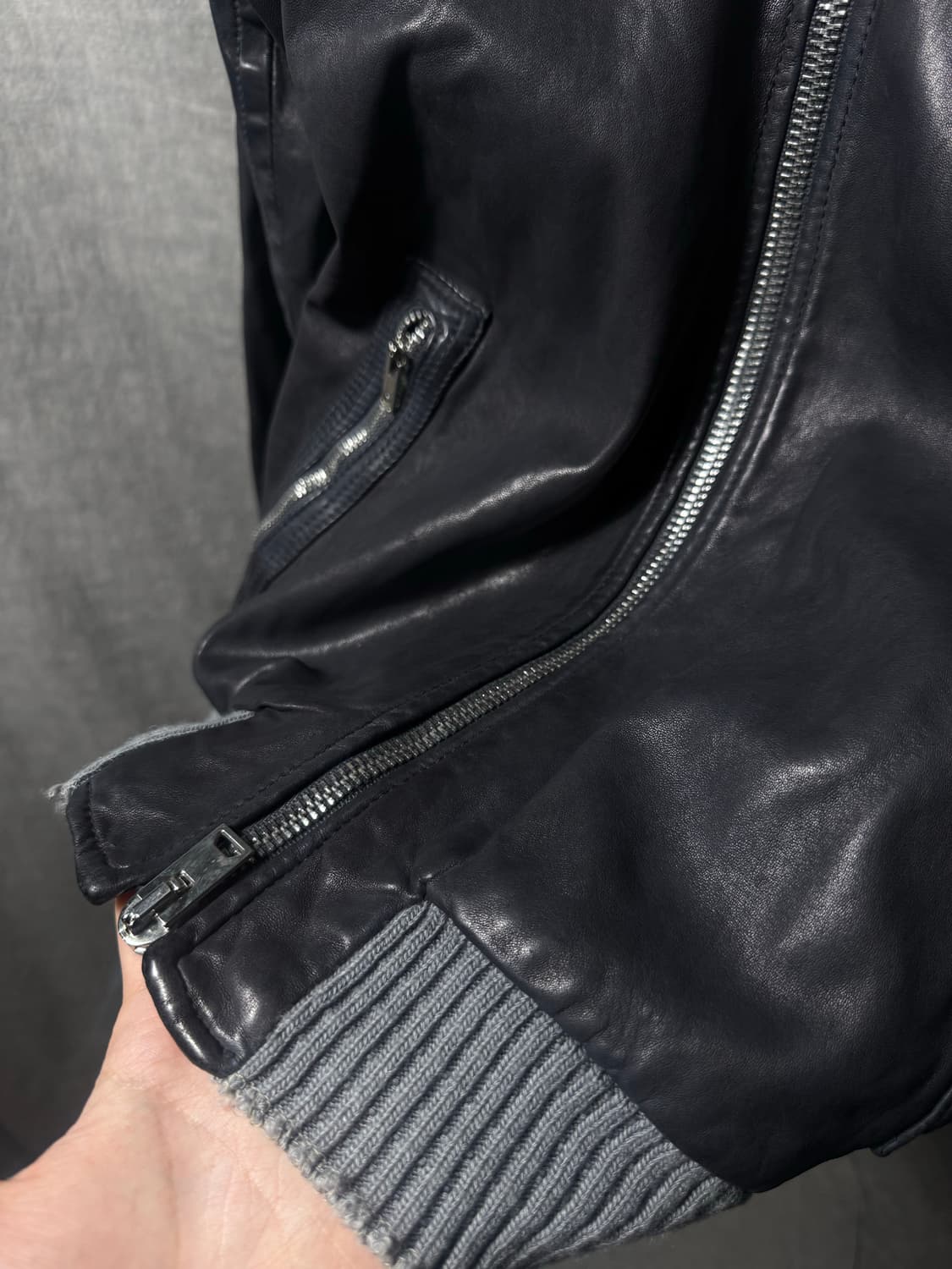 GIORGIO BRATO LEATHER JACKET   상품이미지5