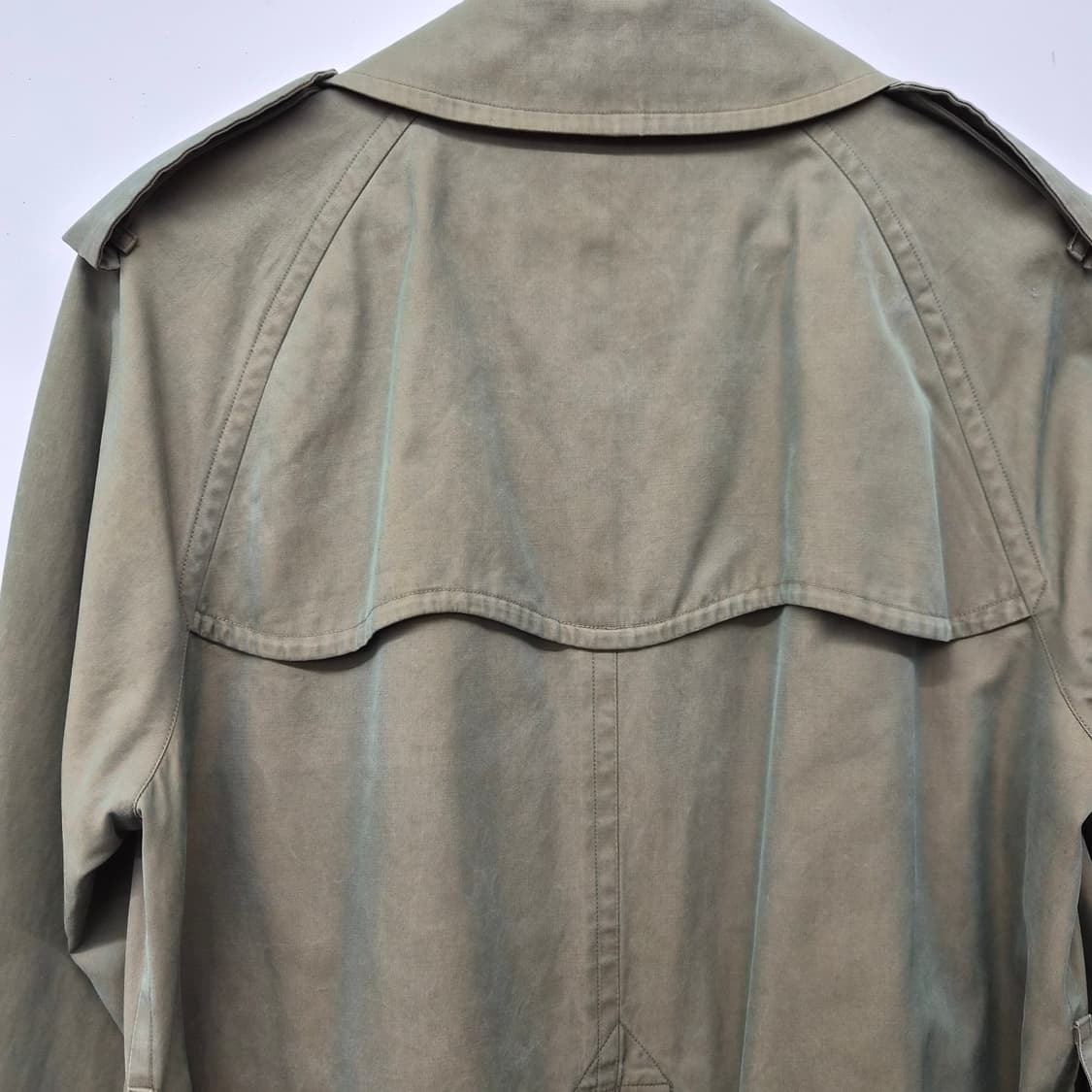 버버리 트렌치 코트 카키색 남녀공용 M 상품이미지10