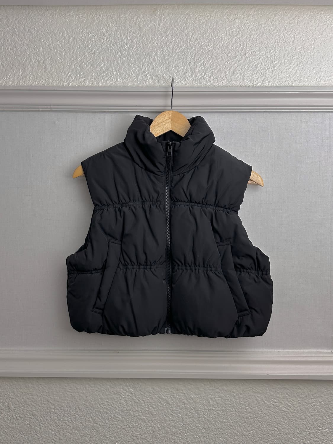 H&M 크롭 푸퍼 베스트 상품이미지5