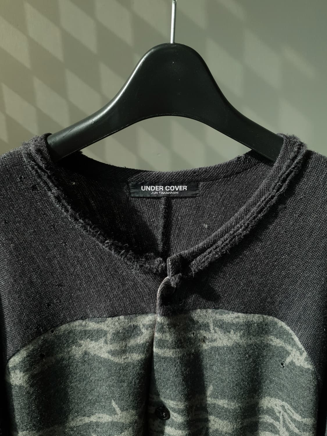 96-97 Undercover wire print cardigan 상품이미지4