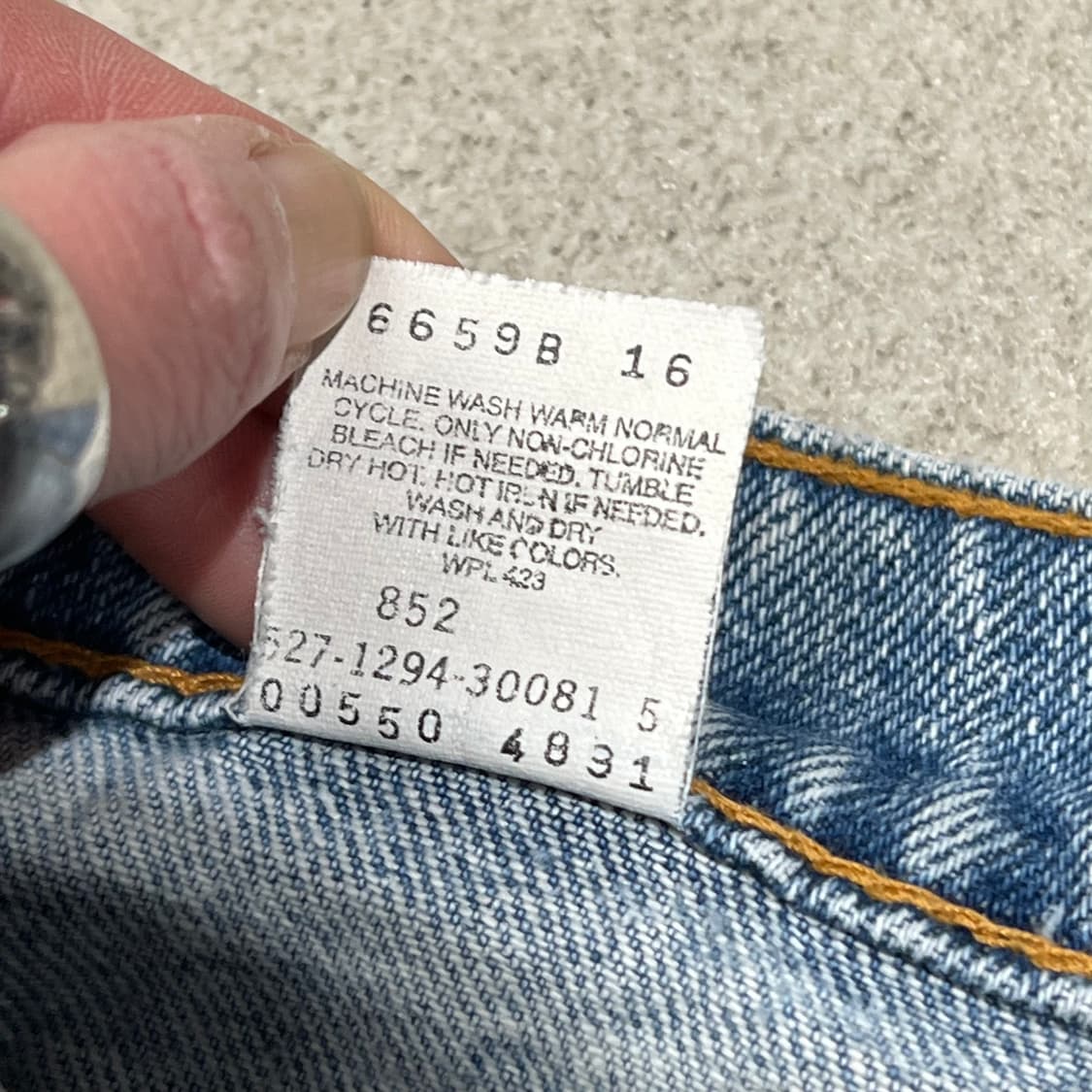 usa 리바이스 550 데님팬츠 s10174 상품이미지10