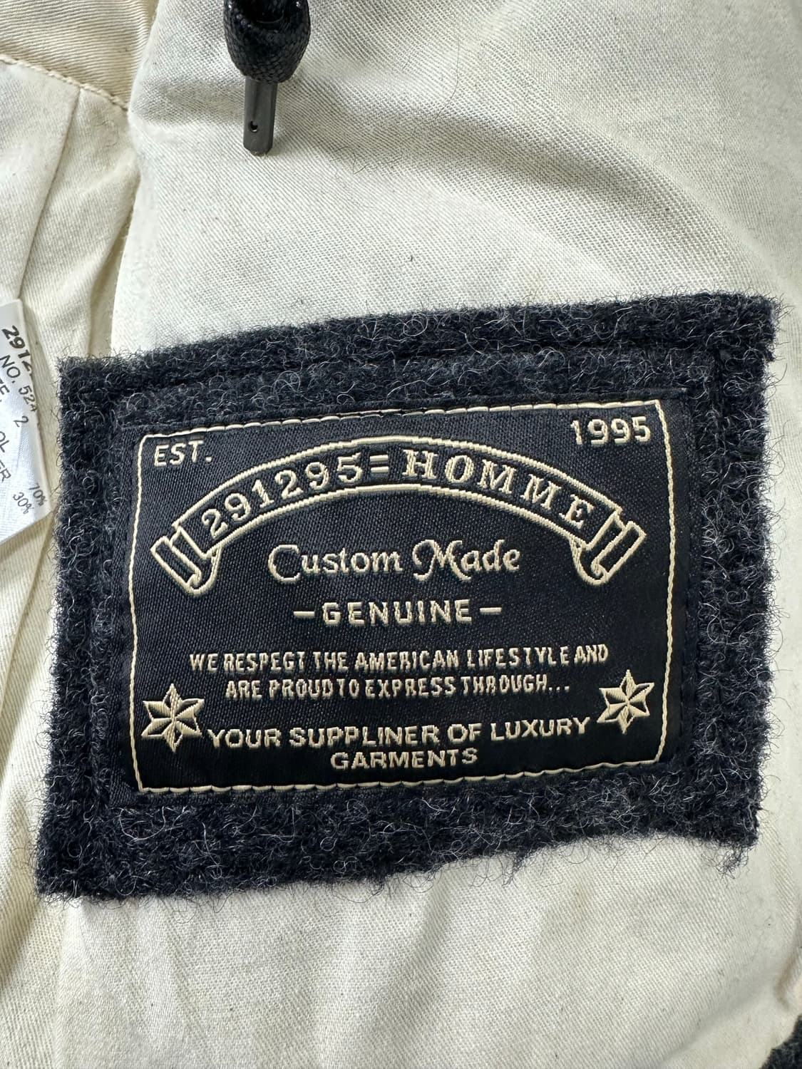 291295=HOMME 울 자켓 상품이미지6