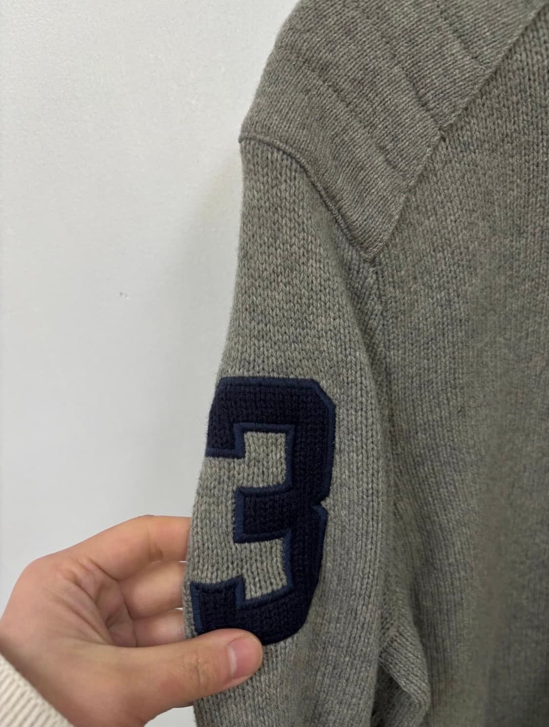 폴로 빅포니 투웨이 울니트집업 S 상품이미지5