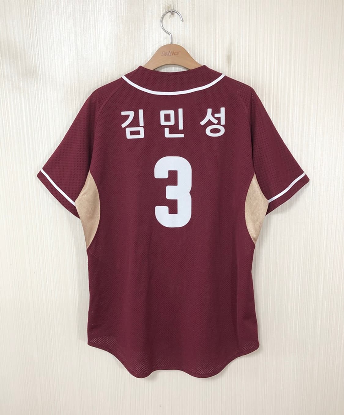 KBO 위팬 넥센(키움)히어로즈 원정유니폼/져지 105 #3 김민성 상품이미지7