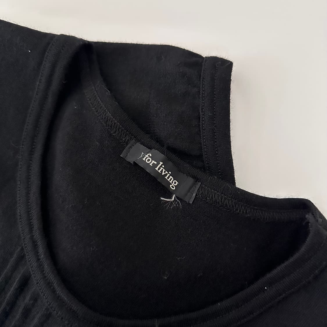 요지야마모토 y's for living 반팔 니트 상품이미지6
