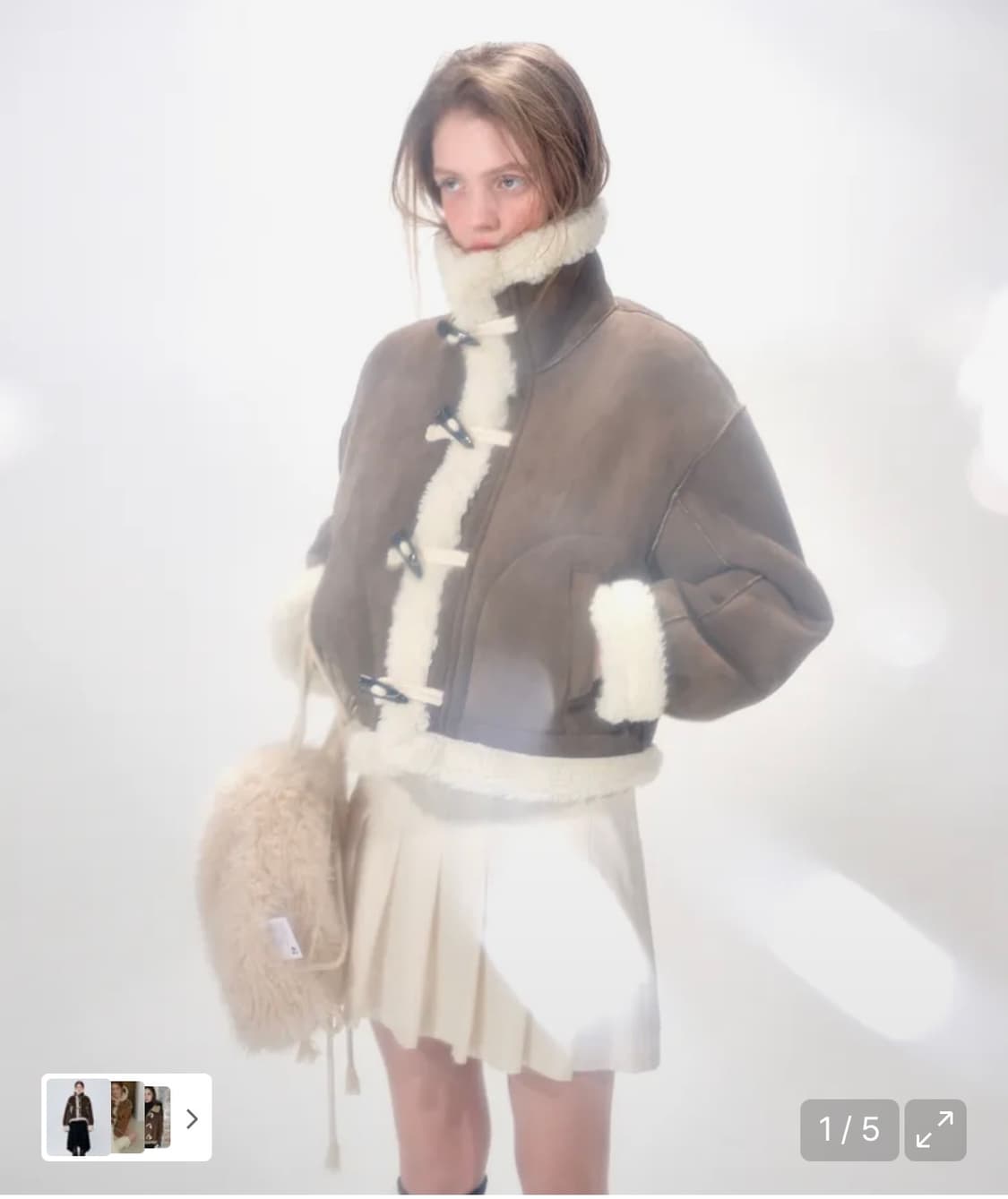 에트몽 하이넥 무스탕 상품이미지1