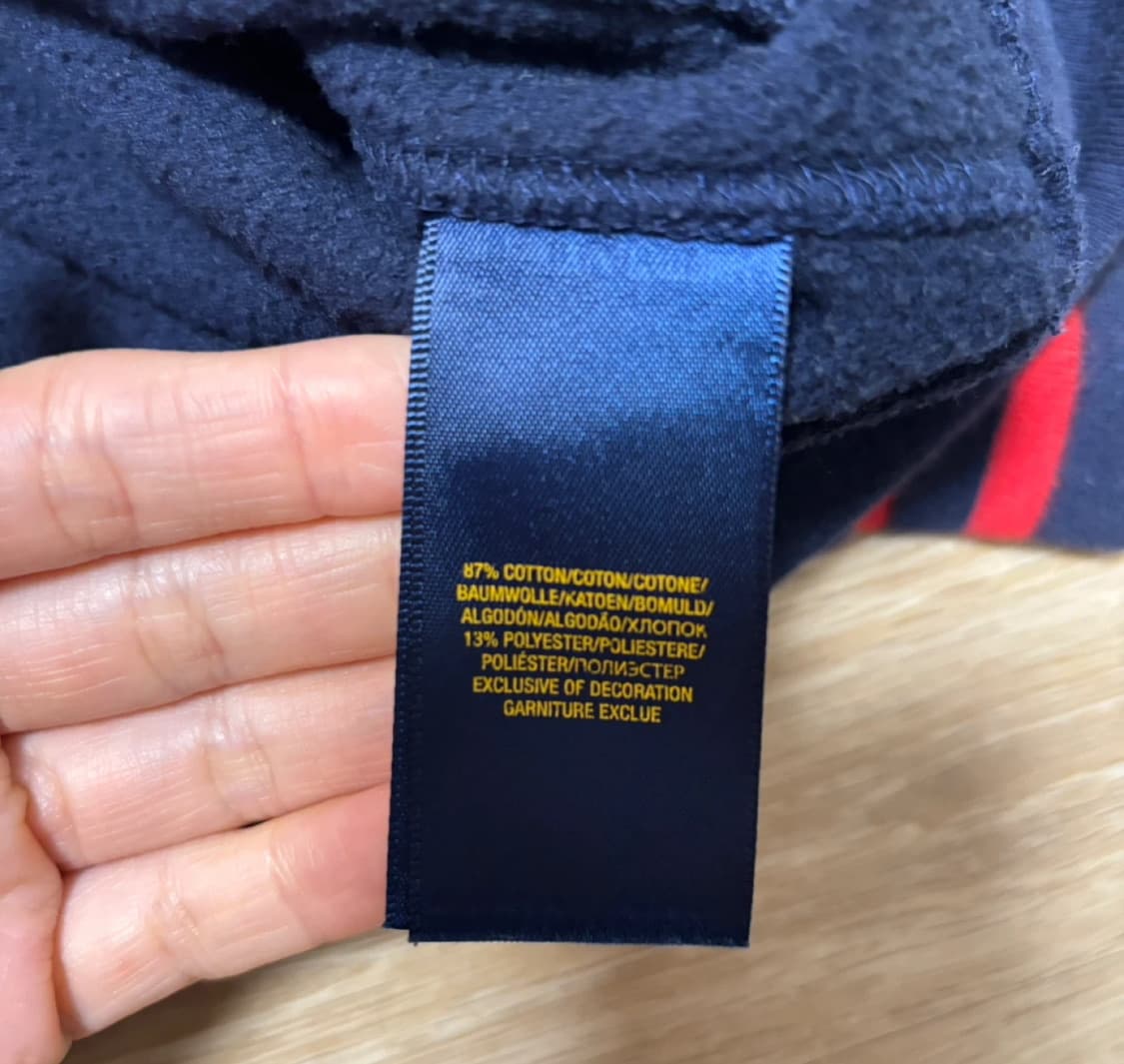 정품 폴로랄프로렌 네이비 빅포니 니트집업 (여성 44!!) 상품이미지5