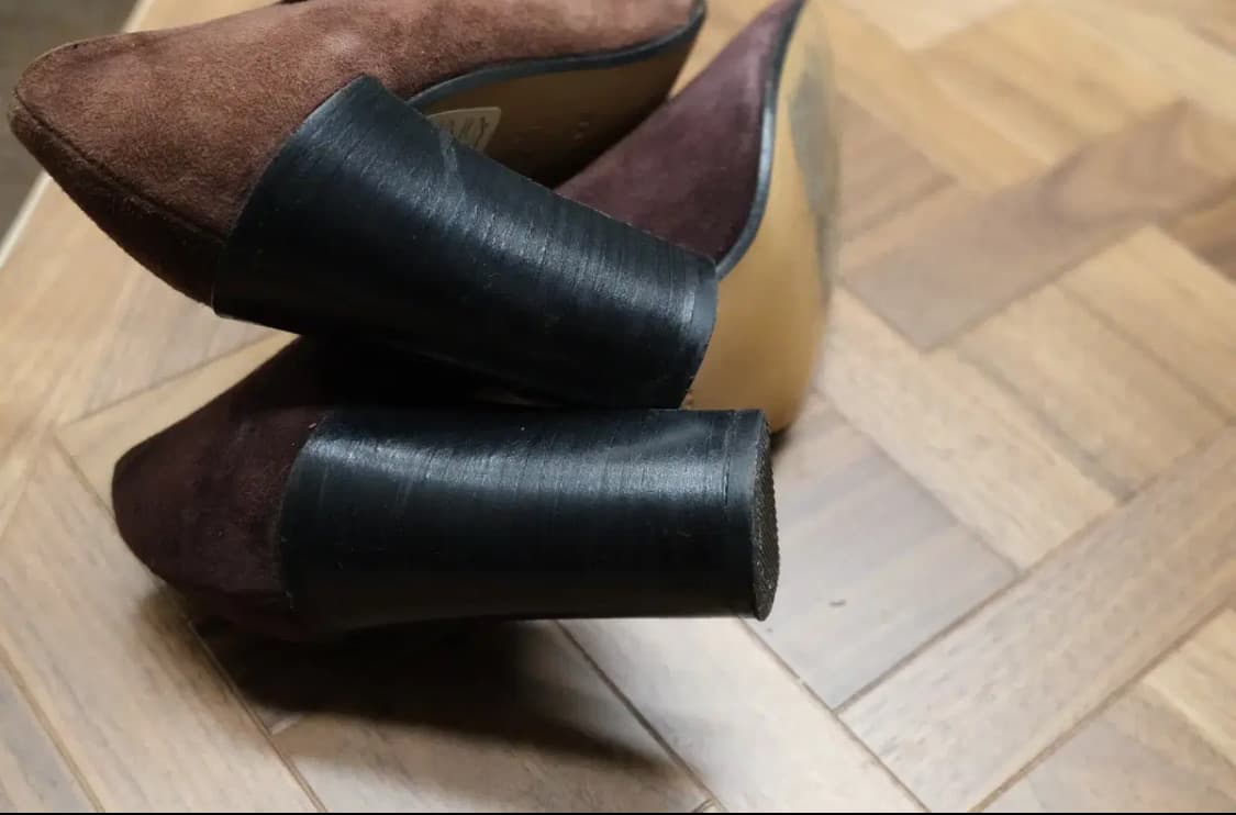 BALLY 발리 스웨이드 메리제인 스택힐 구두 상품이미지5