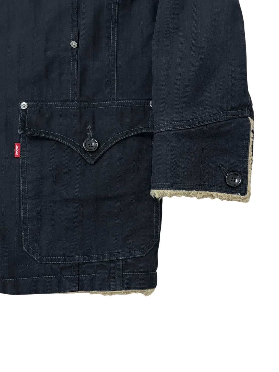 00s 리바이스 덱자켓 블랙 (L)  상품이미지6