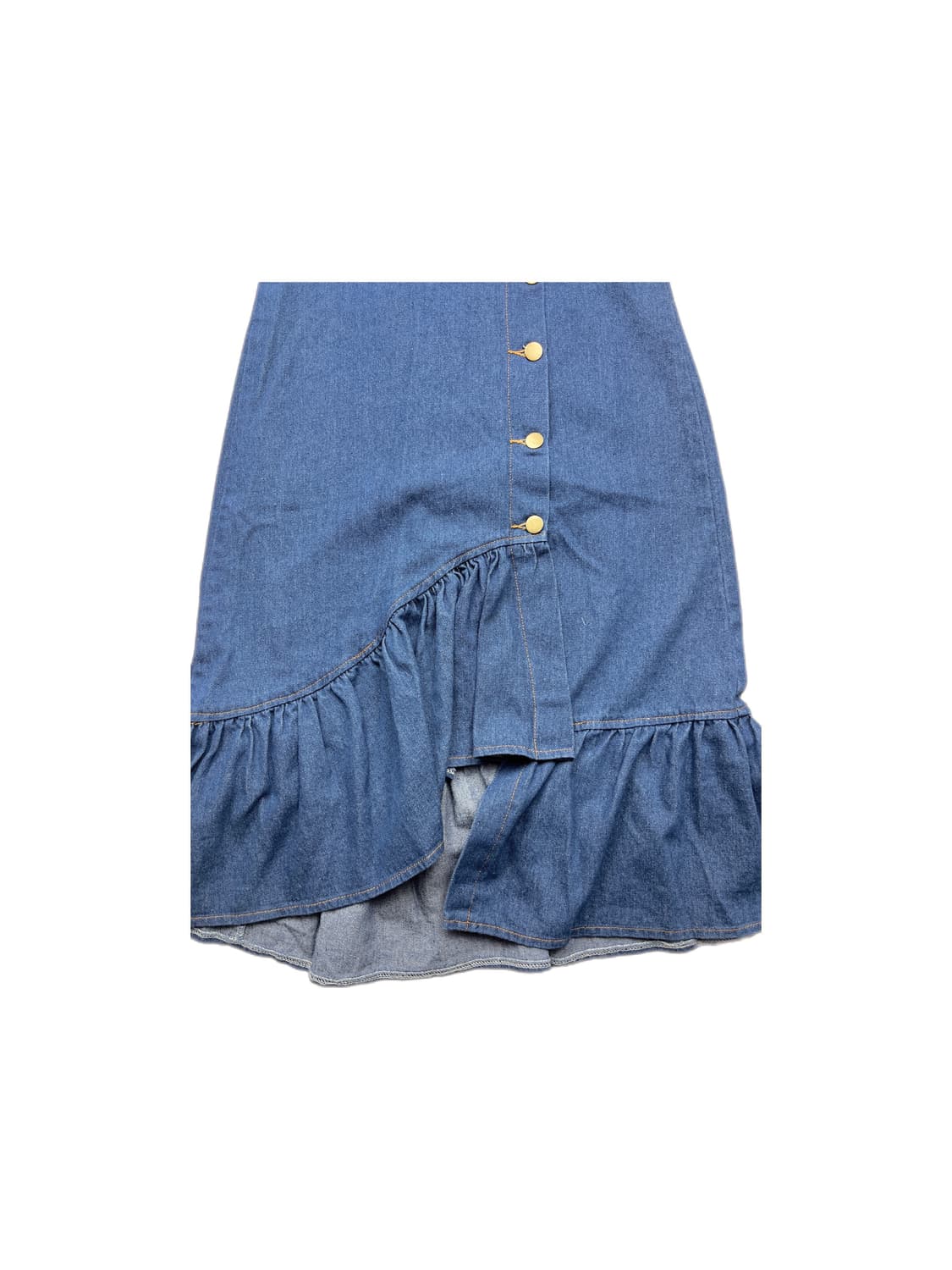 데님 머메이드 스커트 상품이미지2