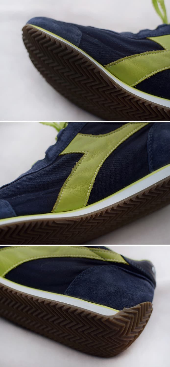 미착용) 디아도라 헤리티지 스톤워시 레더 스니커즈 (US6 / 240) 상품이미지8